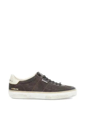 Golden Goose Soul-star Suede Upper Toe And Tongue Nappa Heel