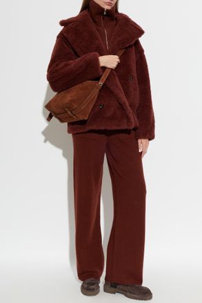 Max Mara Cashmere Trousers Fiabe, Womens, Burgundy