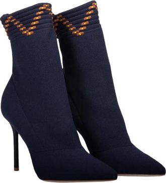 Malone Souliers Mariah 100 Stretchy Sock Ankle Boots Size 40.5