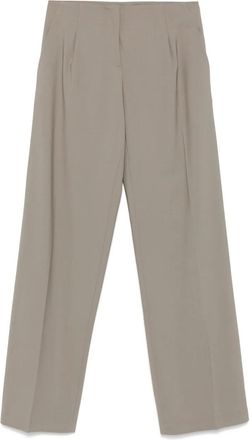 CHRISTOPHER ESBER Pantaloni con pieghe frontali - Verde