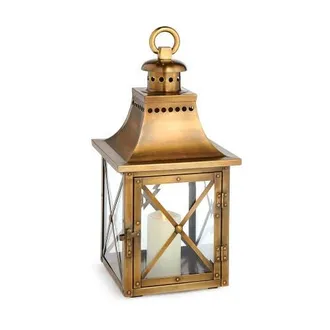 Napa Home & Garden Homes Lantern Medium in Gold at Nordstrom