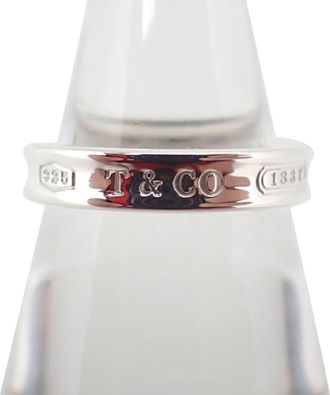 Tiffany & Co. Sterling Silver 925 Band Ring (Pre-Owned)