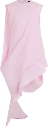 Jacquemus Dress Bolversin - Dames - Korte kleedjes - Roze - XS - Katoen - Kleedjes