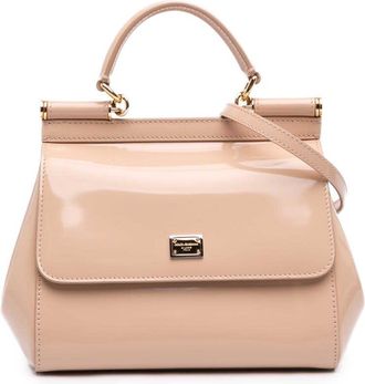 Dolce & Gabbana Pre-owned Dolce and Gabbana Small Patent Miss Sicily Satchel Ladies KPDT73EJ6K2PK8VP