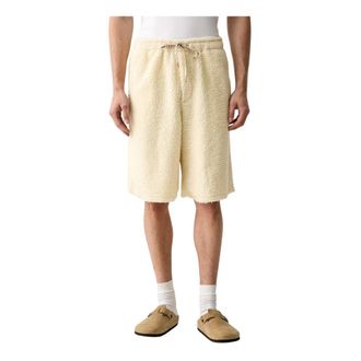 American Vintage Korte Broeken, Heren, Beige, S, Polyester, Hoktown Shorts