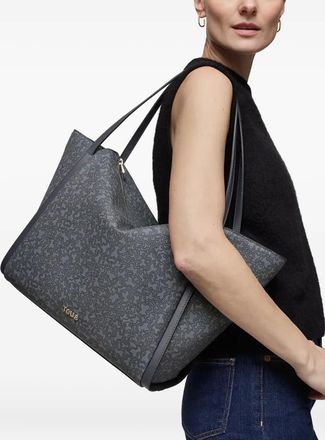Tous Borsa tote Kaos grande - Grigio