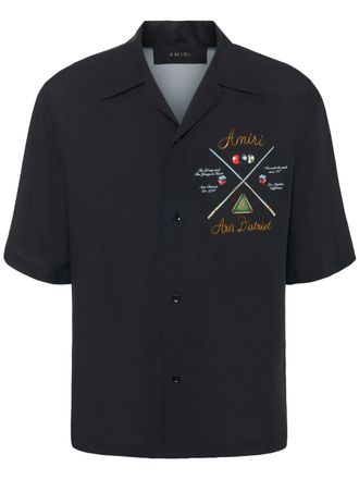 【関税込み】AMIRI ブラック Credits ボウリングシャツ Amiri: Black Shirts now up to −73% | Stylight