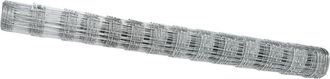 vidaXL Field Fence Silver 25 x 1.4 m Galvanised steel Vidaxl