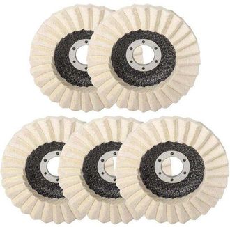 OEM Discos De Pulido De Fieltro De Lana De 125 X 22,2 Mm