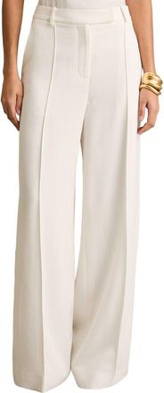 Reiss Sierra Occasion Crepe Wide Leg Trouser