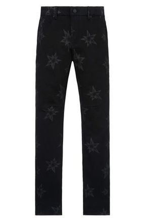 Rta Bryant Allover Star Skinny Jeans in Black Allover Star at Nordstrom, Size 28