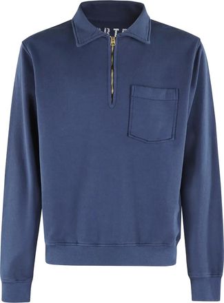 Fortela Polosweater met rits - Blauw