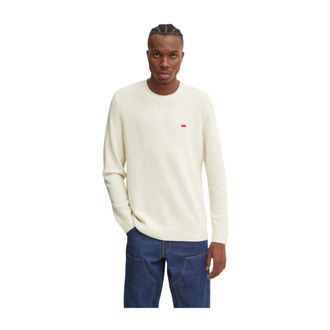 Levi's Heren, Truien, Beige, Maat: S Wol