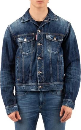 Dsquared2 Uomo, Giacche, Blu, XL, new