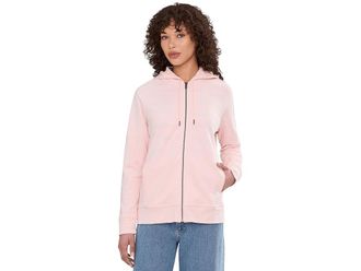 L.L.Bean Peaks Island FZ Hoodie Ws Womens Sweater Pale Rose : 2XL, Cotton