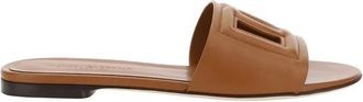 Dolce & Gabbana Millenials Sandalen - Dames - Sandalen - Bruin - 36 EU - Leer - Schoenen