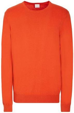 8 by YOOX COTTON-CASHMERE BLEND BASIC CREW-NECK JUMPER