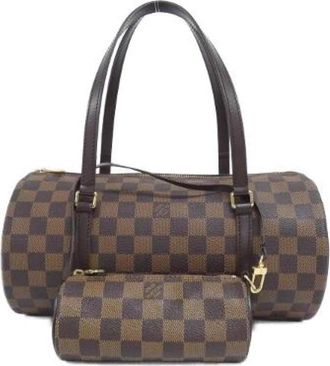 Louis Vuitton Borsa Papillon Damier Pre-owned - - Pre-owned - Donna - Marrone - ONE SIZE