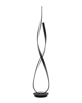 Finesse Decor Finesse Decor Matte Black Vienna Led 55In Tall Floor Lamp