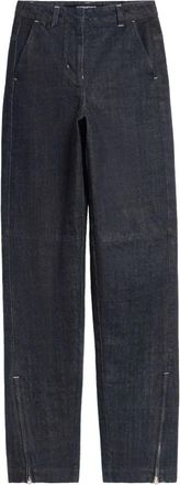 Jacquemus Stijlvolle Blauwe Jeans voor Vrouwen - Dames - Loose Fit Jeans - Blauw - W27 - Katoen - Jeans