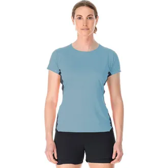 RAB Sonic Ultra T-Shirt - Womens in Citadel/tempest Blue at Nordstrom, Size X-Large