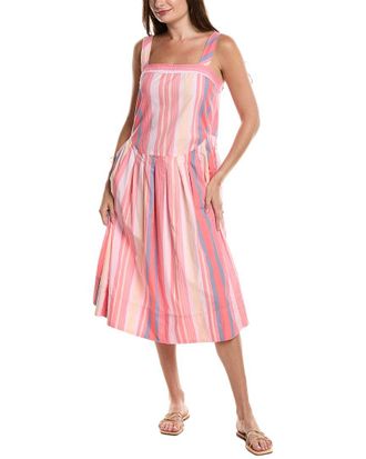 Free People Primavera Stripe Midi Dress