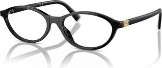 Miu Miu Mu09Xv Optisch Montuur - Dames - Accessoires - Zwart - Maat: 53 MM
