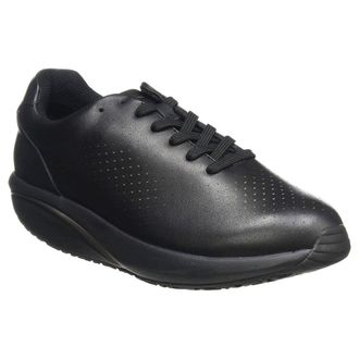 Mbt Nafasi 3 Leather Mens Lace Up Trainers - Black - Size:UK 10.5