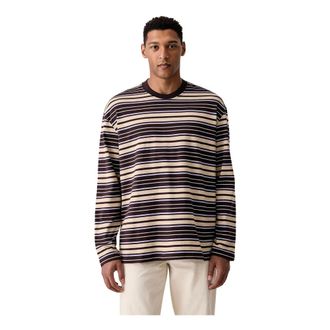 Les Deux Stripe LS T-Shirt - Heren - Tops - Veelkleurig - Maat: M Katoen