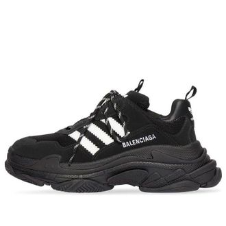 Balenciaga (WMNS) Adidas x Balenciaga Triple S Sneaker Black 712764W2ZB21090