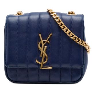 Saint Laurent Pre-owned Saint Laurent Small Lambskin Vicky Crossbody Ladies HA7J9LQPUYHOGGRR