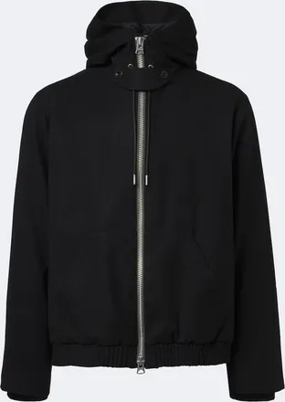 sacai Hooded wool jacket