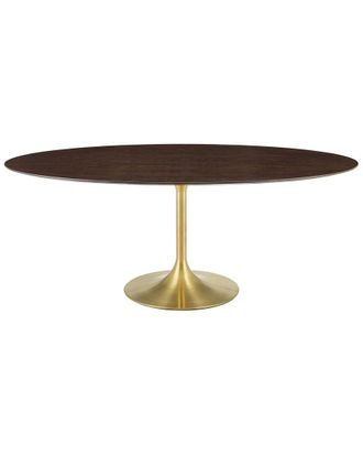 ModWay Lippa 78In Oval Wood Dining Table