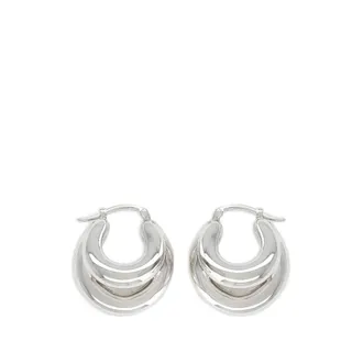 Panconesi Blow Up Layered Hoop Earrings