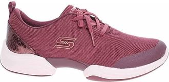 Skechers Ladies 23389-BURG Trainers (7 UK Narrow) Red