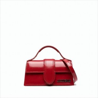 Jacquemus Structured Shoulder Bag With Metallic Logo