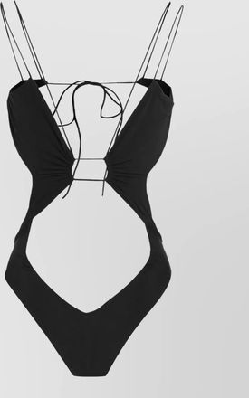 Amazu&igrave;n one piece kendall swimwear deep neckline