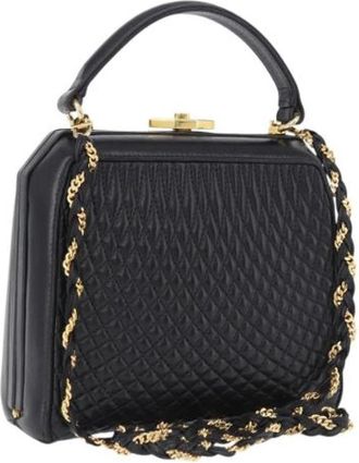 Bally Pre-owned Hand Bag - Dames - Vintage Handtas - Zwart - ONE Size - Leer - Vintage