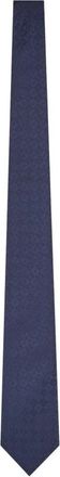 Emporio Armani Jacquard Zijden Stropdas - Heren - Stropdassen - Blauw - ONE Size - Accessoires