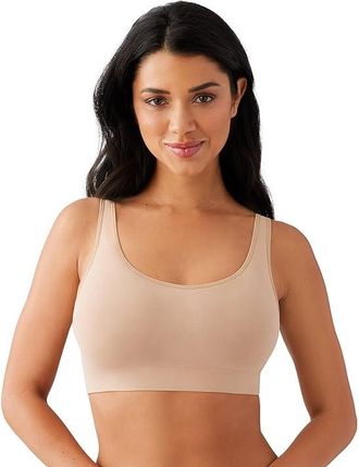 Wacoal Feeling Flexible Seamless Full Busted Bralette Womens Bra Roebuck : 2XL, Nylon/Spandex