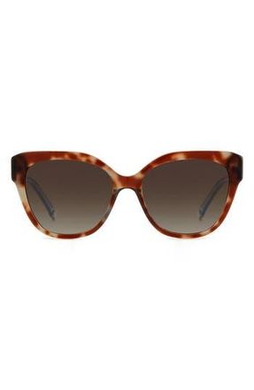 Kate Spade New York savanna 57mm gradient cat eye sunglasses in 0Ipr-Ha at Nordstrom Rack