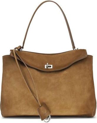 Balenciaga Rodeo Shoulder Bag Brown