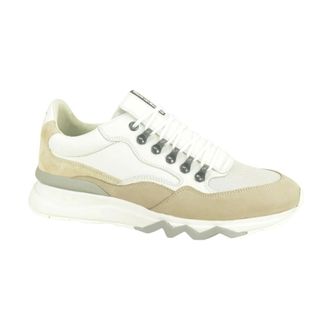 Floris Van Bommel Heren, Schoenen, Wit, Maat: 44 EU Leer