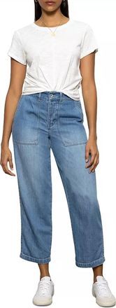 Sanctuary Cruiser Chino High Rise Ankle Jeans In Waverly