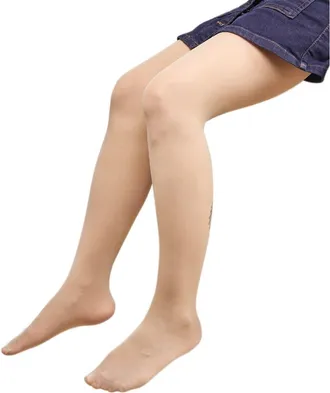 Ed Hardy Skull Tattoo Tights 1-Pack in Nude at Nordstrom