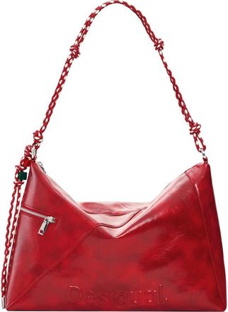 Desigual Faux Leather Shoulder Bag in Red at Nordstrom