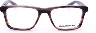 Quiksilver Mens Grey Rectangular Eyeglass Frames QS2013