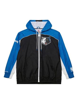 Mitchell & Ness Big Shot NBA Minnesota Timberwolveshooded windbreaker - Blue