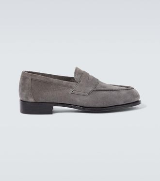 George Cleverley Mocassini Cannes in suede