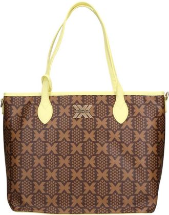 John Richmond Tote Bag - Dames - Shoppers - Bruin - ONE Size - Leer - Tassen